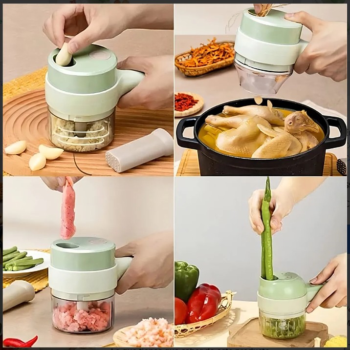 Miniatura 2 de CORTADOR DE VERDURA ELÉCTRICO